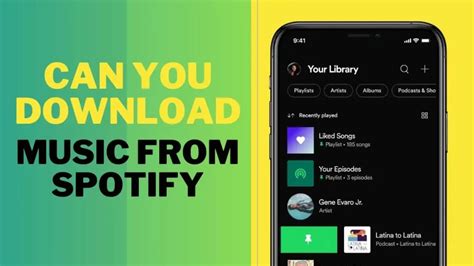 can you download music from spotify legally?