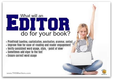 what do editors do for books and how does editing impact the final product