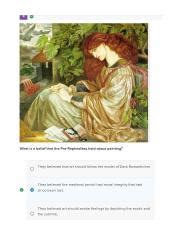 What Is a Belief That the Pre-Raphaelites Held About Painting: A Deep Dive into Their Artistic Vision